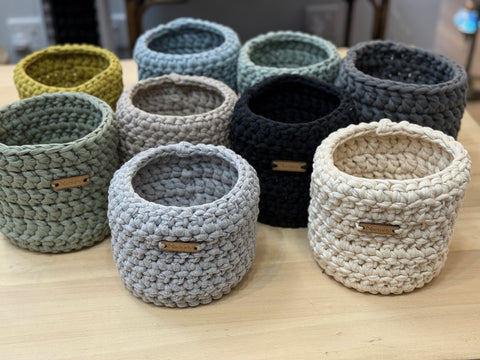 Handmade Planter/Storage Baskets 15cm