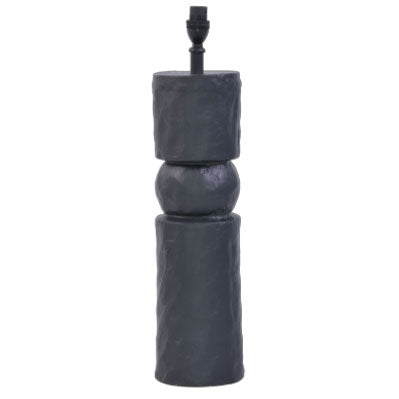 Table Lamp Grey Antique excl. Shade