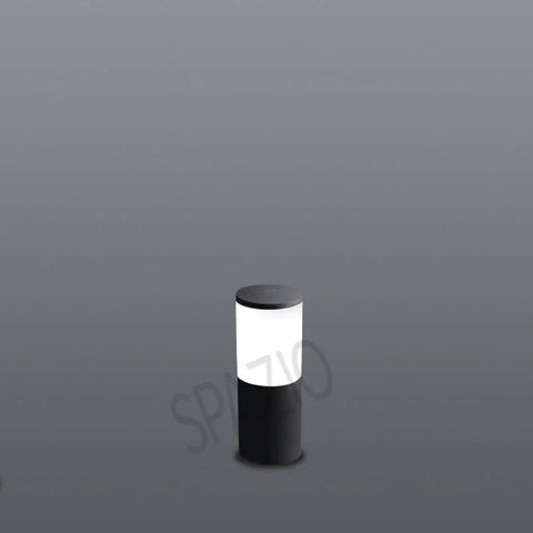 Bollard Round Opal Plastic LED Small