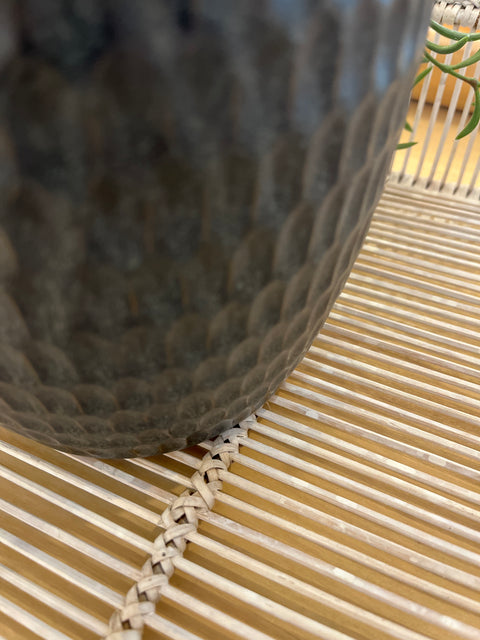 Green/black Ceramic Vase
