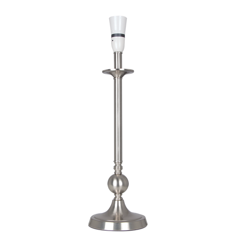 Satin Chrome Table Lamp