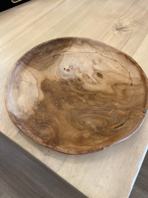 Teak Plate Medium