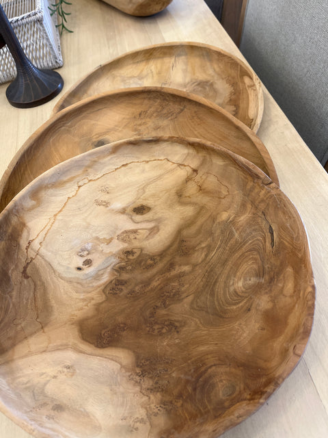 Teak Plate Medium