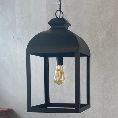 H2 New Hanging Lantern Convex Roof - 570h x 300w x 300d
