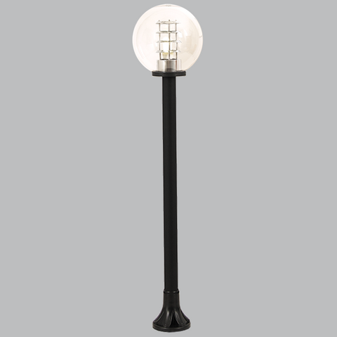 Bollard with Clear Sphere