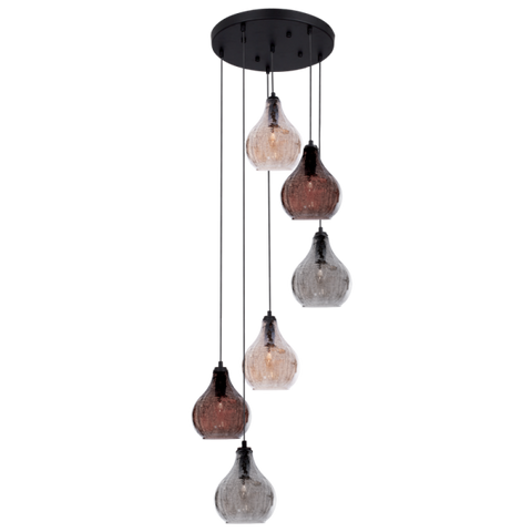 Pendant 6 Light Cluster