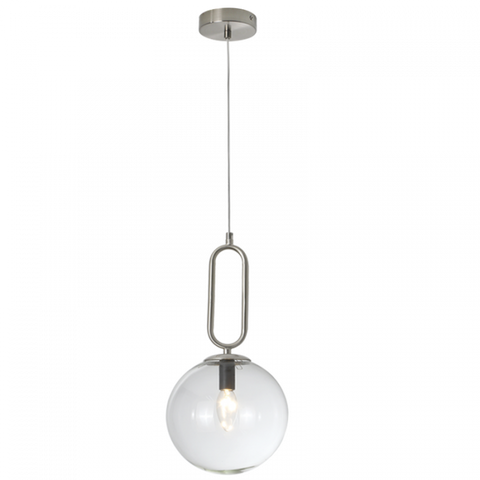 Pendant Clear Glass Sphere