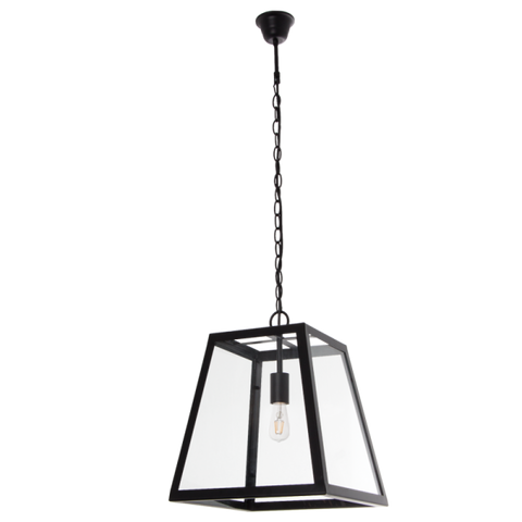 Pendant Tapered Lantern On Chain