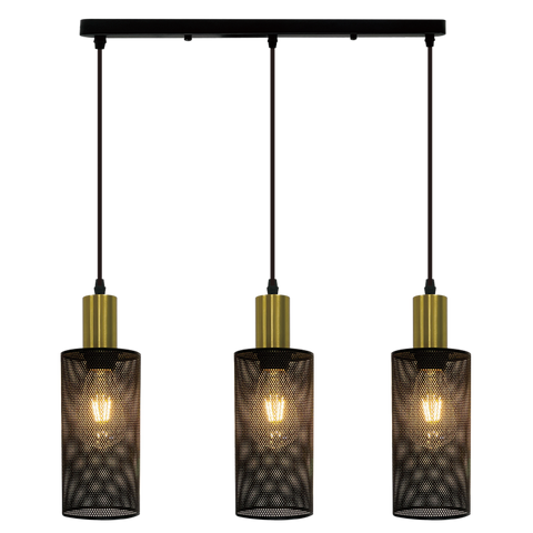 3 Light Metal Pendant
