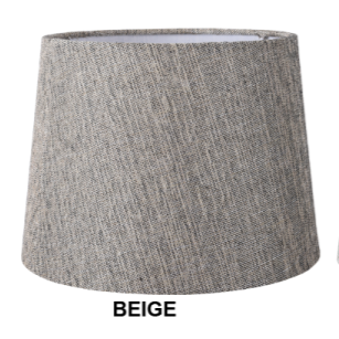 Lampshade Round Beige Large
