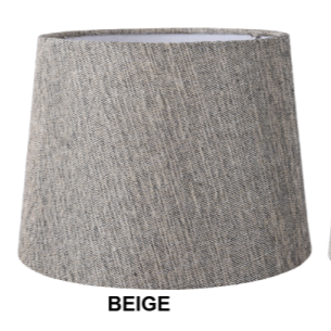Lampshade Round Beige Medium