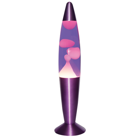 Lava Lamp Purple & White