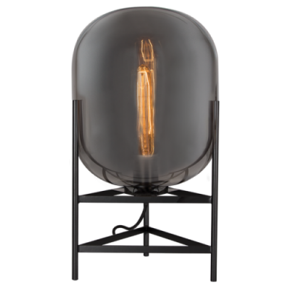 Desk Lamp Smoke Glass