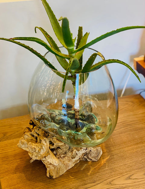Hand Blown Glass Ornament - Medium