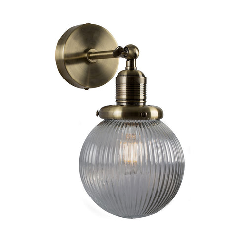 Wall Light with Clear Glass
