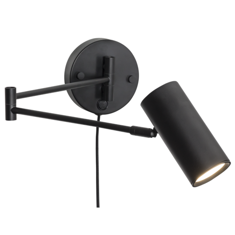 Wall Light with Moveable Arm & Swivel Head