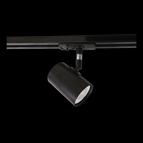 Black Spot Light for 3 Wire Track