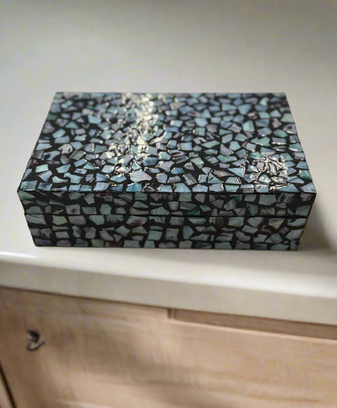Mop Box Terrazzo Black Medium