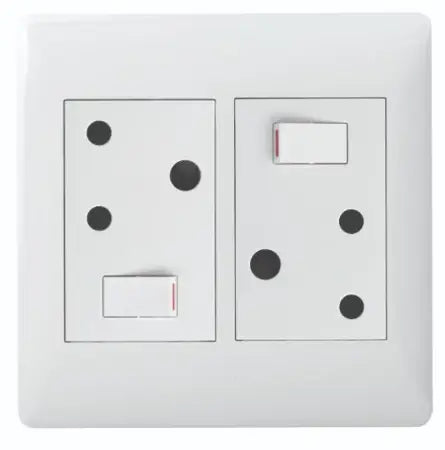 Legrand Ysalis Old RSA Double Socket 4x4 White