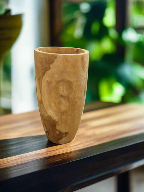 Teak Terracotta Vase