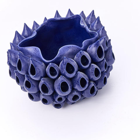 Planter Urchin Dark Indigo
