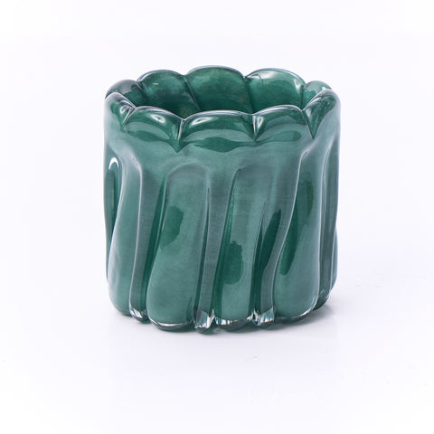 Hurricane Glass Small Green