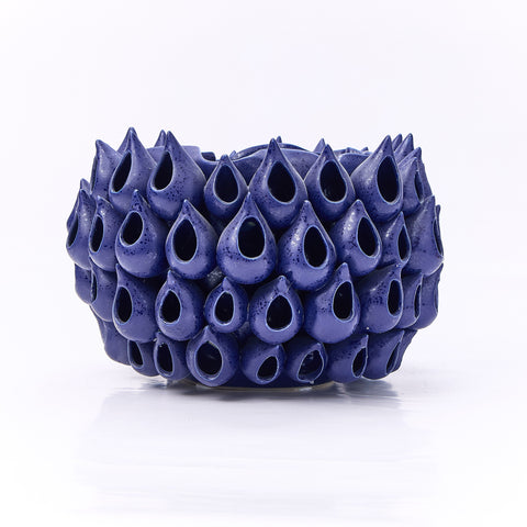 Planter Urchin Dark Indigo