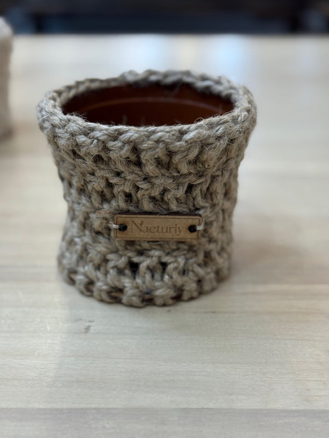 Handmade Planter/Storage Baskets 10cm Twine