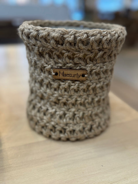 Handmade Planter/Storage Baskets 15cm Twine