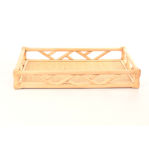 Travertine Tray Natural Zig Zags