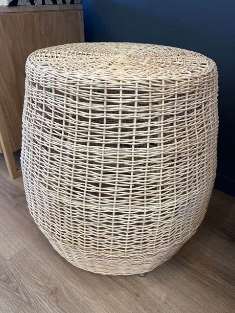 Wicker Table/Stool