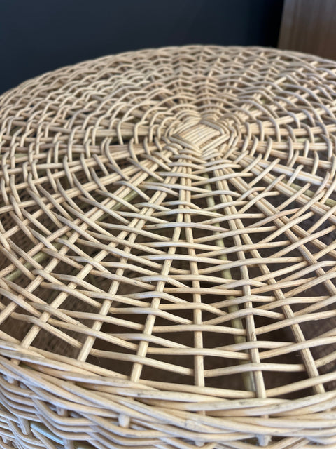 Wicker Table/Stool