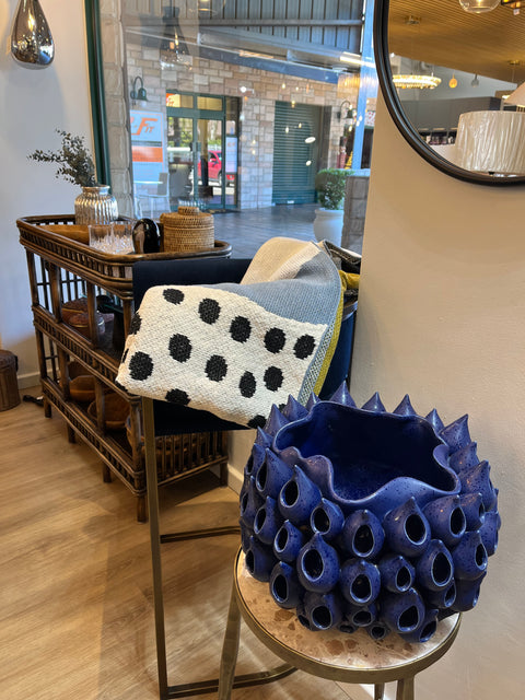 Throw Multi Colour with Dots