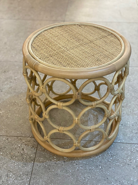 Side Table Bamboo & Rattan