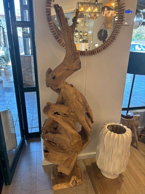 Teak Erosion Stand Large