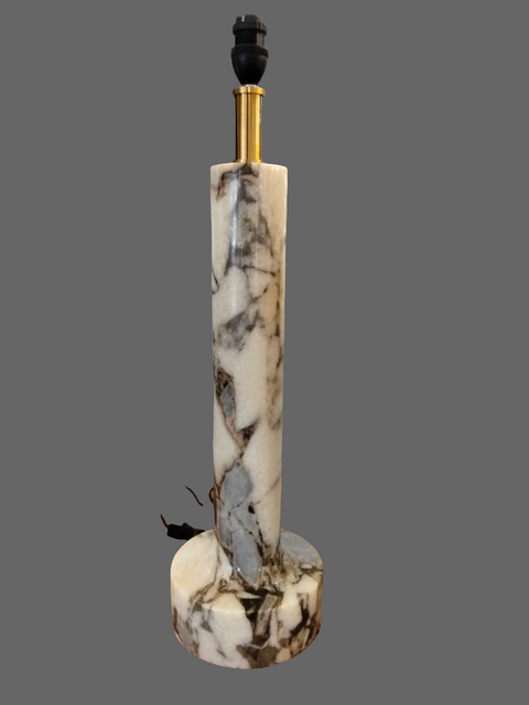 Table Lamp in Marble Beige