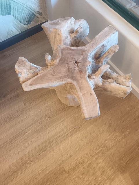 Teak Root Coffee Table ROOT ONLY 60cm diameter