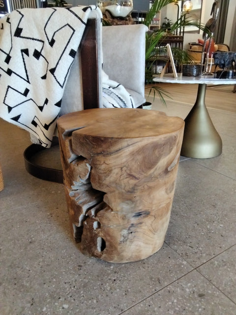 Teak Root Side Table