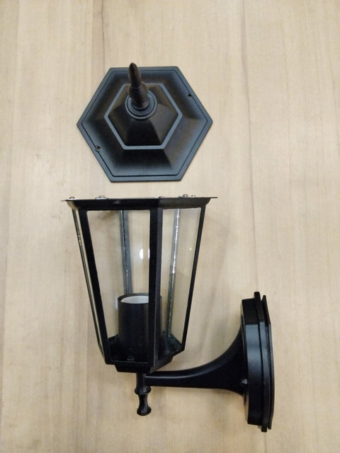 Wall Lantern 6 Panel, Up Facing