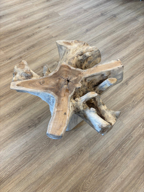Teak Root Coffee Table ROOT ONLY 60cm diameter
