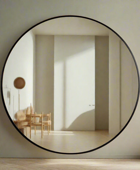 Half Round Mirror 600 diameter