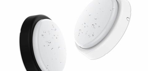 SIDEKICK20 IP65 PC Round Bulkhead Black